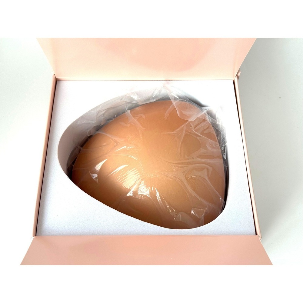 BOOMBA Ultra Boost Inserts Beige Size F Double Sided Adhesive Bra Pads NEW Open